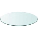 EN12150 Certified Silk Screen Printed Table Top for Dining and Living Room
