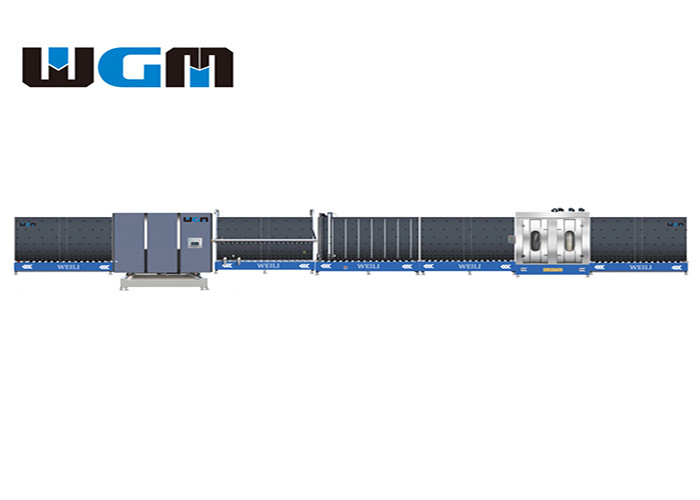 PLC Controlled Insulating Glass Machine Easy Maintenance For Double Glazing