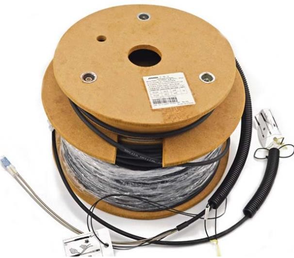 FC/UPC FC/APC BBU/RRU CPRI Base Station Armored Patch Cord 2 Core With Pulling Eyes