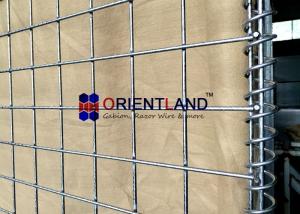 China Galfan Coated Collapsible Defensive Barrier Military Rapidly Construct Blast Wall wholesale