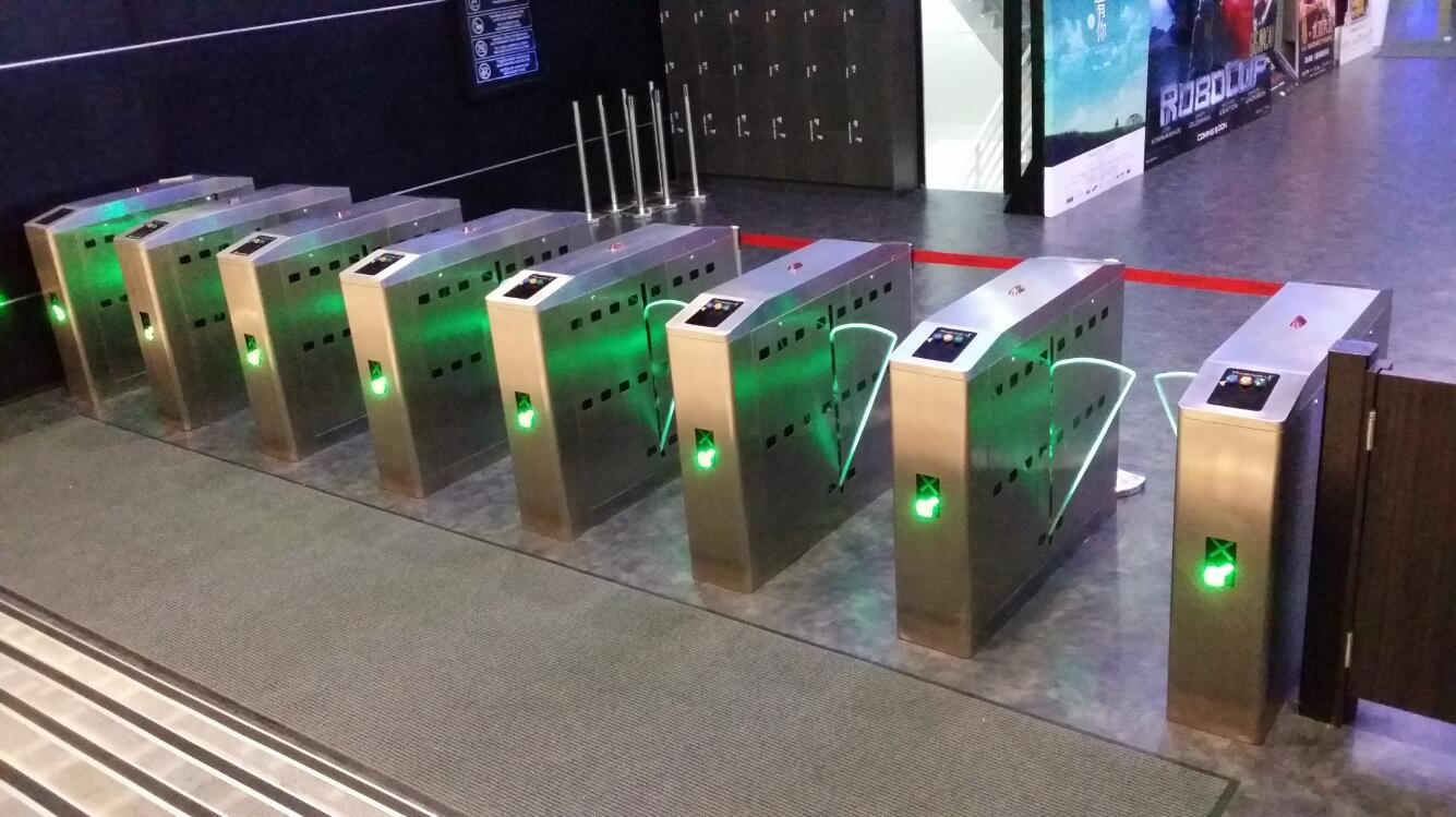 widen Security Crowd Control Access Control System Flap Barrier, manufacture of China