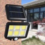 Ip65 Integrated Wall Mounted Solar Flood Light Motion Sensor 100w 200w