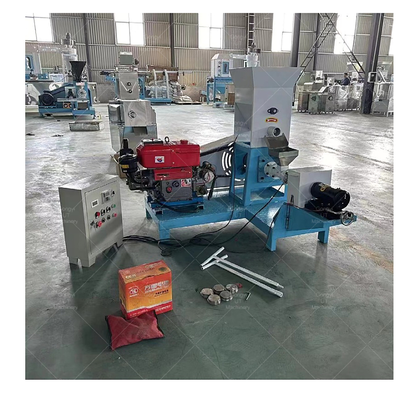 High Productivity 500kg/H Poultry Feed Pellet Extruder Machine for Animal Nutrition