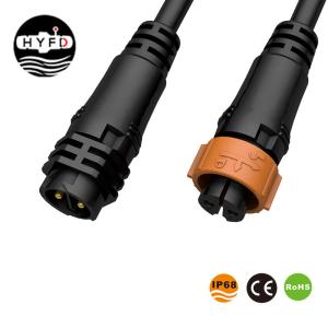 China M19 Two Pins Push Pull 23mm Waterproof Quick Connectors wholesale
