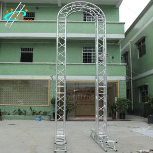 China Modern Arch Wedding Backdrop Stand Truss Aluminum Frame wholesale