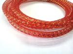 PET Mylar Braided Wire Mesh Sleeve for Lights And Gifts Decoration