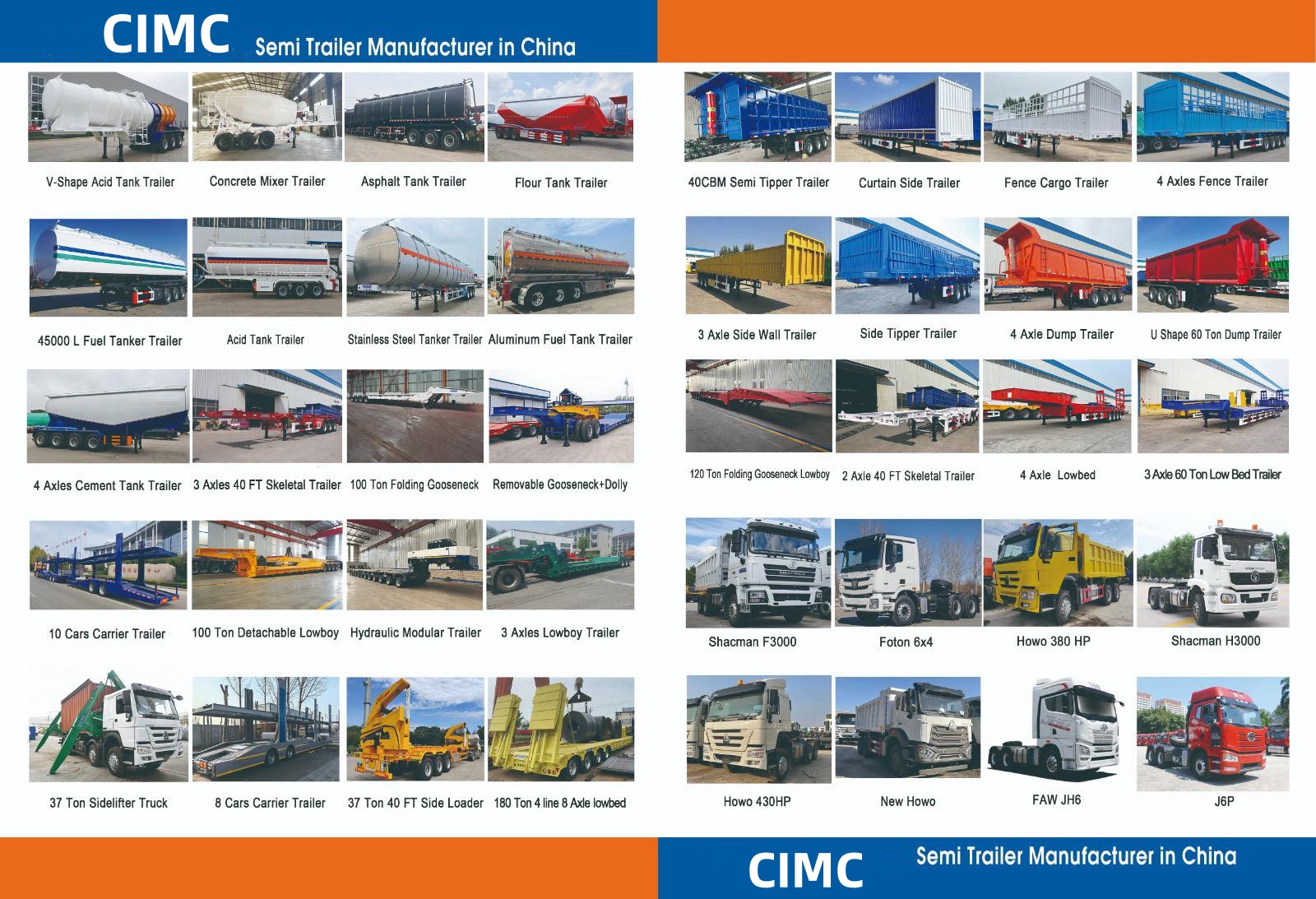 CIMC 3 axles 41cbms iron and stainless steel Ordinary liquid tank edible cooking oil semi trailer tanker