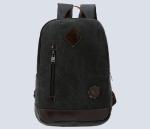 Canvas school backpack