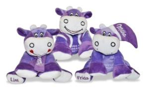 China Purple Milka Cow Plush Toys wholesale