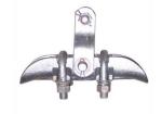 XGU Series Aluminum Cable Clamps , 3 Bolt Suspension Clamp Trunnion Type