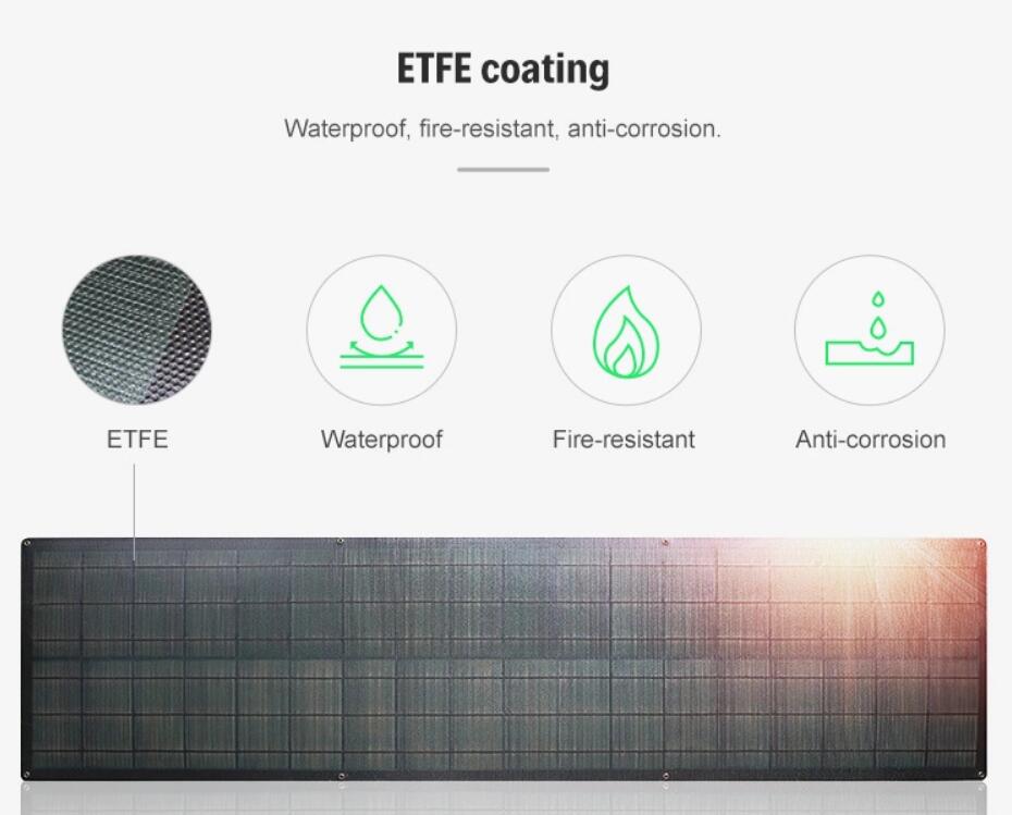 25A 130w Solar Panel 200W 250W 300W 350W CIGS Roof Tiles Solar Panel