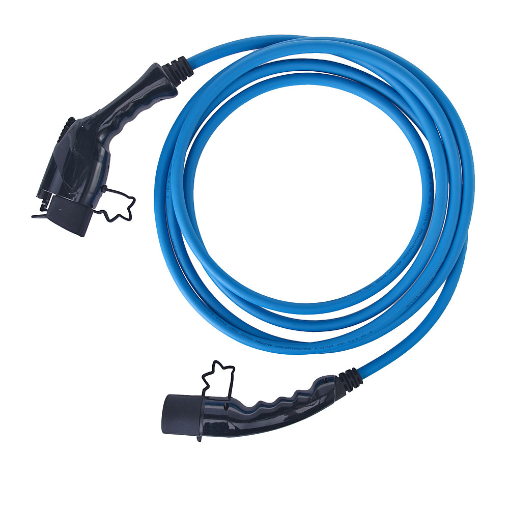 IEC62196 5m Female To Male Type 1 Ev Home Charging Cable For EU EV Cars