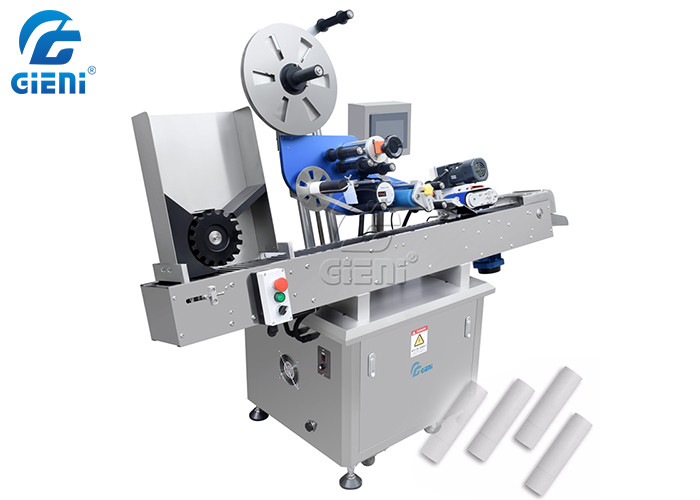 25m/Min Horizontal Lipstick Labeling Machine Electric Driven PLC Control