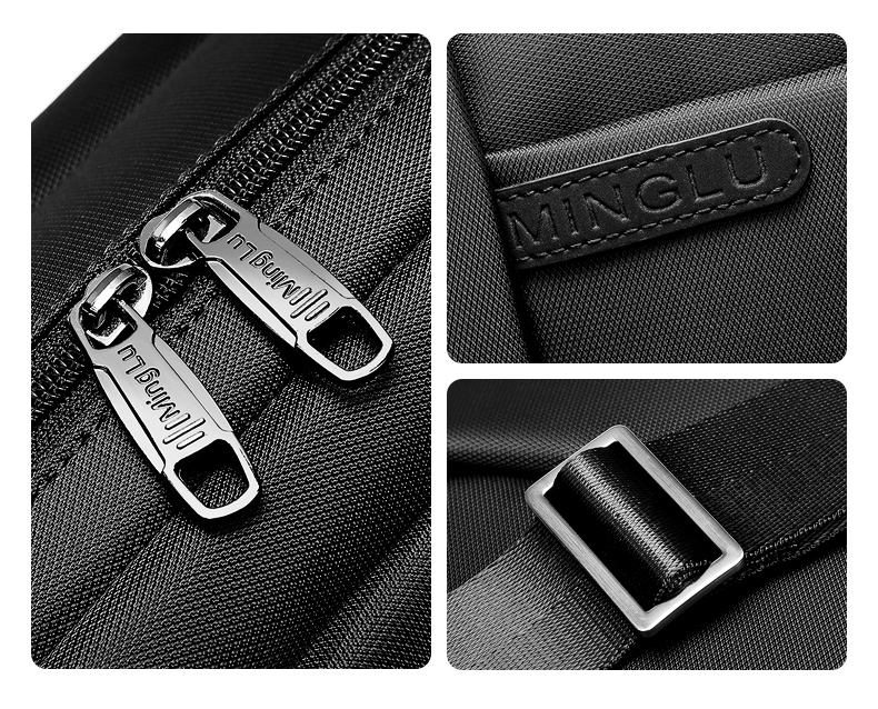 A4 Document Men'S Business Briefcase Bag Scratch Resistant 27cm Length