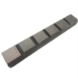 China Impact Toughness 150J/cm2 64HRC Chromium Chocky Bars 240*40*23mm wholesale