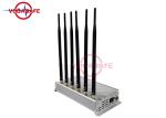 6 Antennas Mobile Phone Signal Jammer 12 Watt Total Output 1 - 3W Each Band