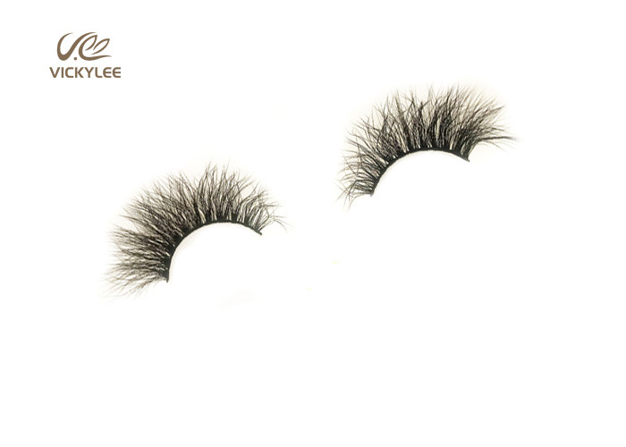 Fan Shaped Thick 21mm Dramatic False Eyelashes