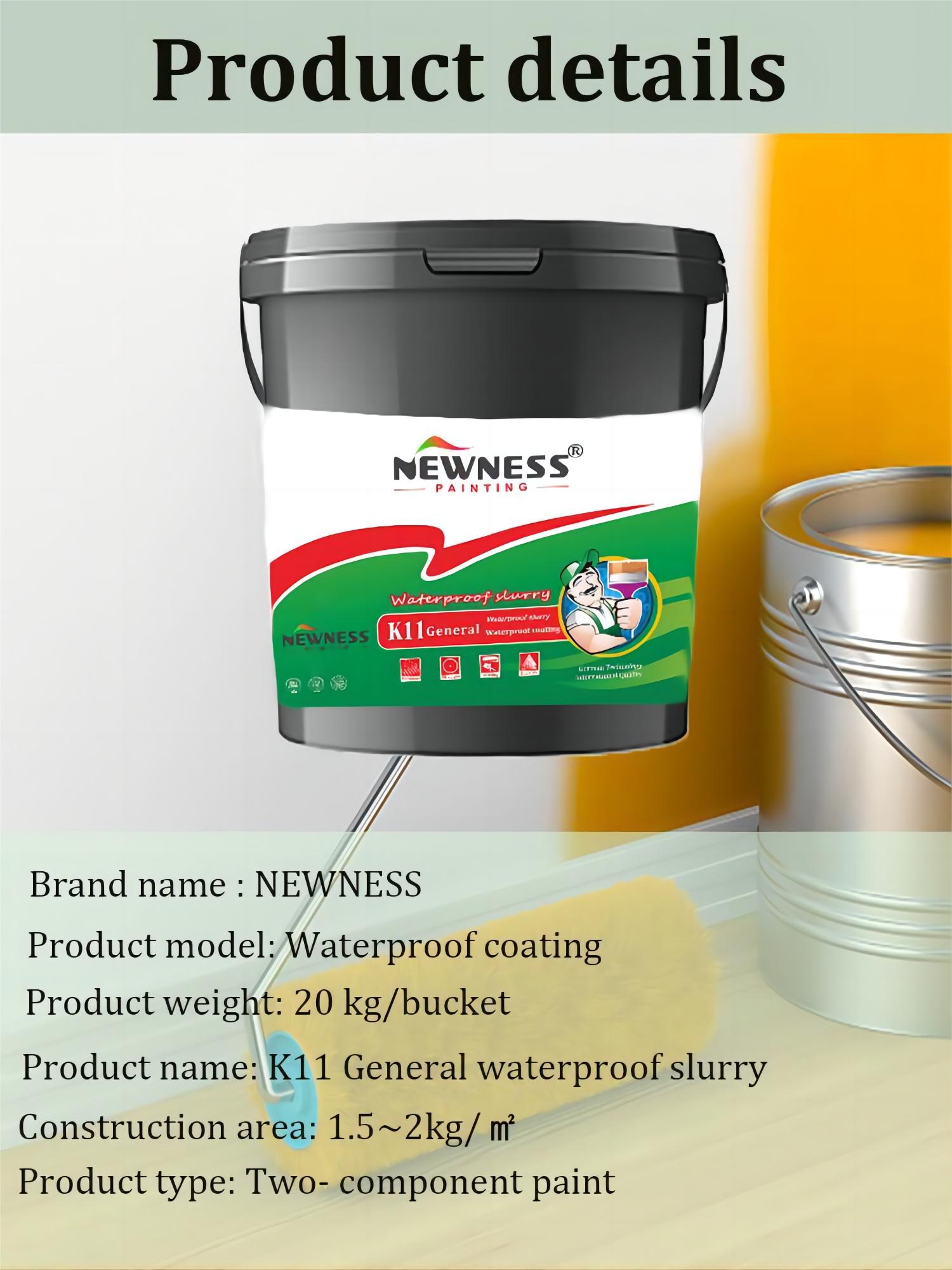 High Strength Polyurethane Waterproof Roofing Liquid Coating with 20KG/BUCKET Volume