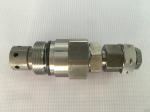 EC380 Hydraulic Relief Valve Steel Volvo Excavator Parts With Wooden Case