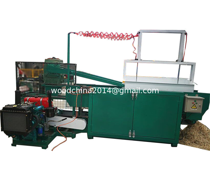 Automatic wood shaving machine for animal bedding / Hydraulic Vertical Metering Baler for sale