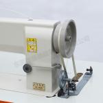 Unison feed double needle sewing machine for car seat sofa