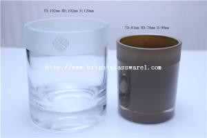 China best quality design glass candle holder wholesale