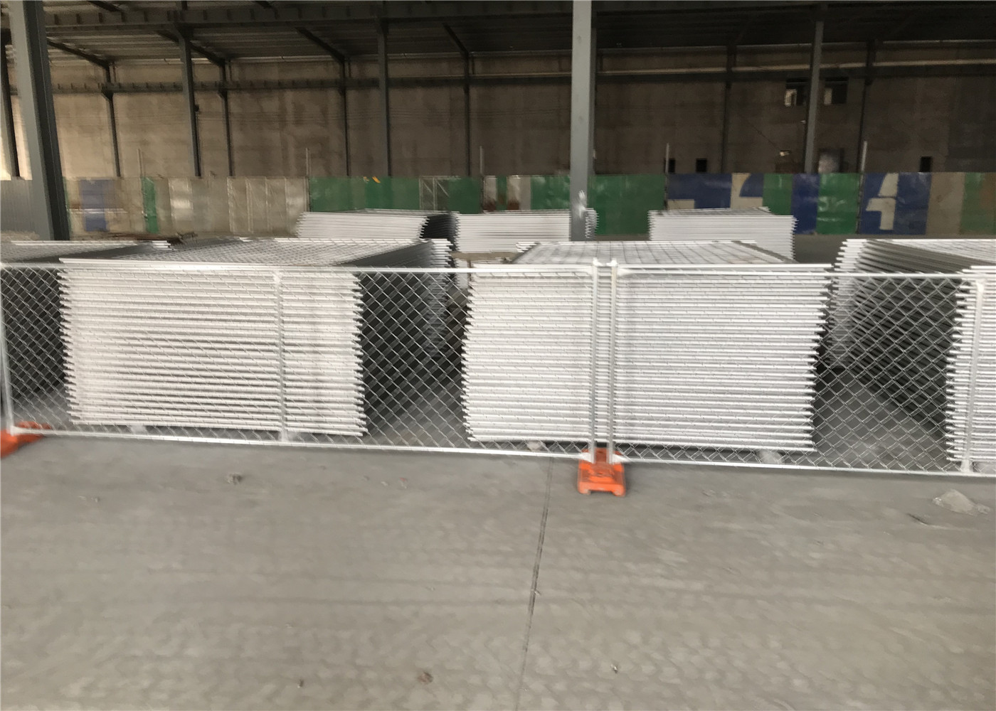 6’/1830mm'x10’/3048mm chain link fence pnaels tube 41.2mm wall thick 2.00mm mesh 60mm x 60mm diameter 2.7mm