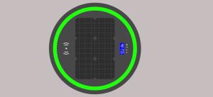 China Under Embed 30W 20Ah LiFePO4 Solar Charging Coffee Table wholesale