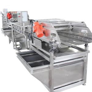China SUS304 Radish Commercial Vegetable Washing Machine To Wash Vegetables wholesale