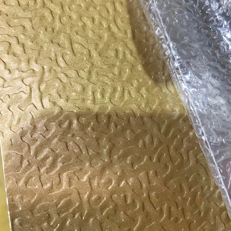 Stucco Aluminum Embossed Plate Orange Skin Sheet For Refrigerator Chest Freezer