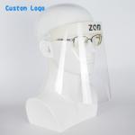 Outdoor Plastic Face Shield Prevent Spray / Clear Plastic Full Cover Face Shield