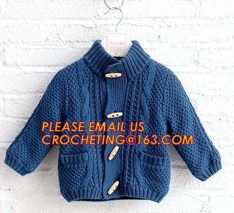 New arrival british style warm childrens coat thick boys sweater, Fashionable