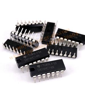 China SN74HC14N hexagonal Schmidt trigger inverter is inserted into DIP-14 wholesale