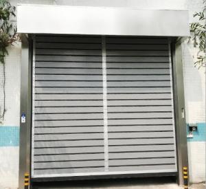 China 43mm 1.5m/S Rapid Aluminium Roller Shutter Doors wholesale