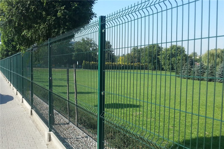 Security 1.03 M 3d Welded Wire Fence Electric Galvanized