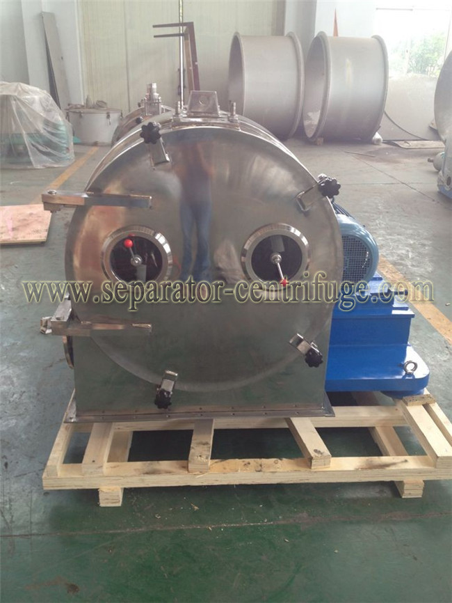 Horizontal Spiral Discharge PWC Food Separator - Centrifuge Siebtechnik Worm Screen