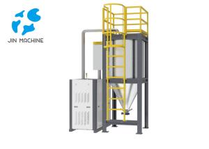 China Low Power Consumption 650kg/h Vertical Hot Air Dryer For Plastic wholesale
