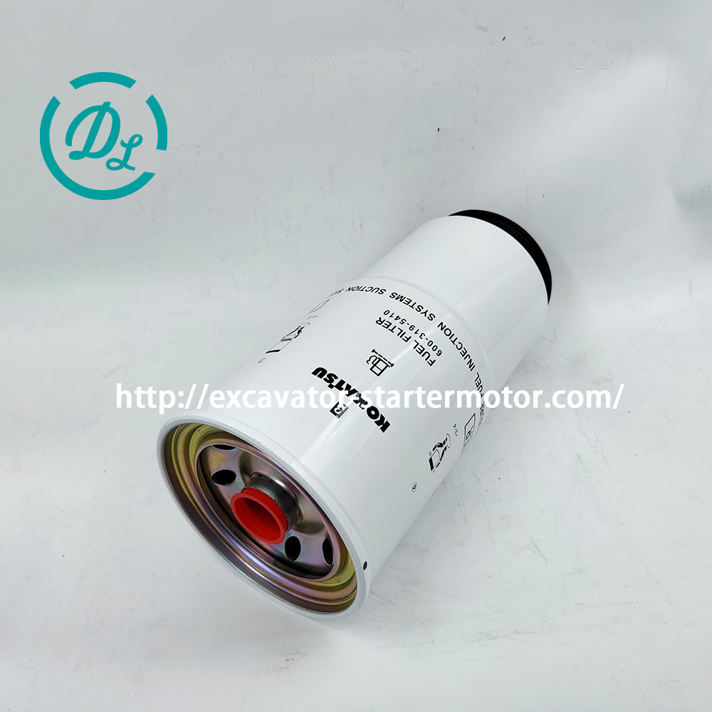 600-319-5410 Water Separator Fuel Filter Komatsu Excavator PC400-7