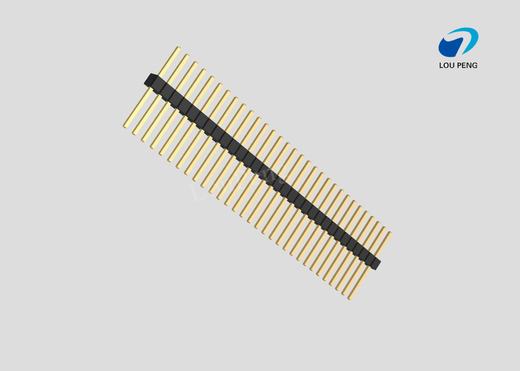 Pin Header 1x31pin 1.00mm pitch vertical