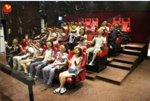 China Experience Extraordinary Adventure 4D Cinema Seats For Shopping Center wholesale