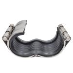 Natural Gas Pipe Repair Clamps 3/4" 1/2" Tooth Ring Flexible Ss304 Stainless