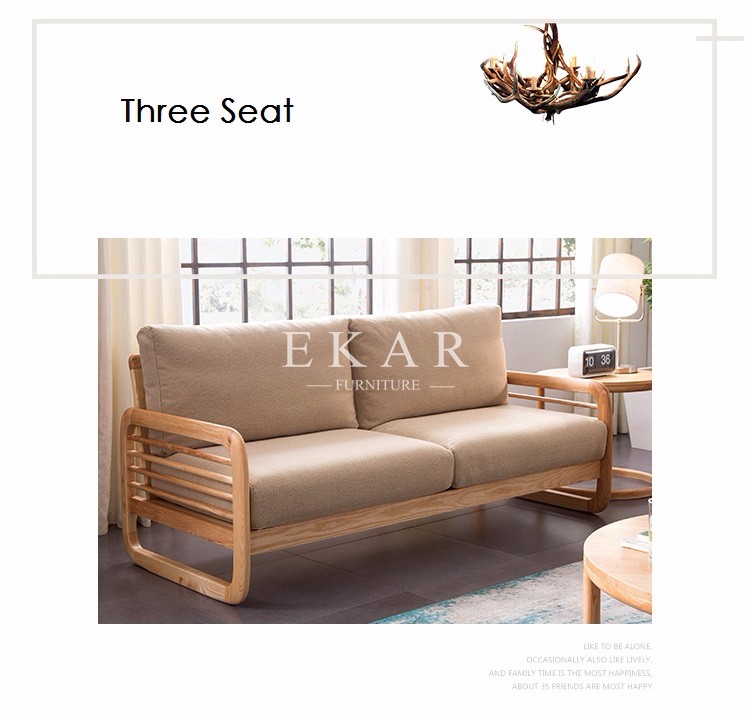 New Model 6 Seater Wood Sofa Set