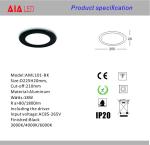 Indoor 18W good price ultrathin LED Panel light/LED ceiling light led downlight
