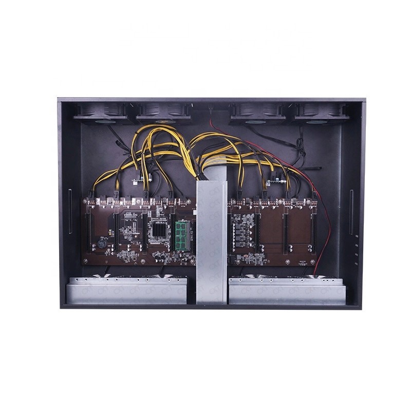 Barebone Motherboard 8 GPU Mining Rig Frame