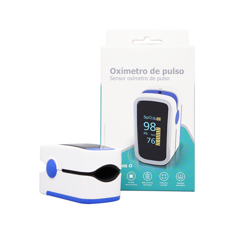 ROHS OLED Heart Rate Home Medical Pulse Oximeter 510K Oxygen Level Finger Tester