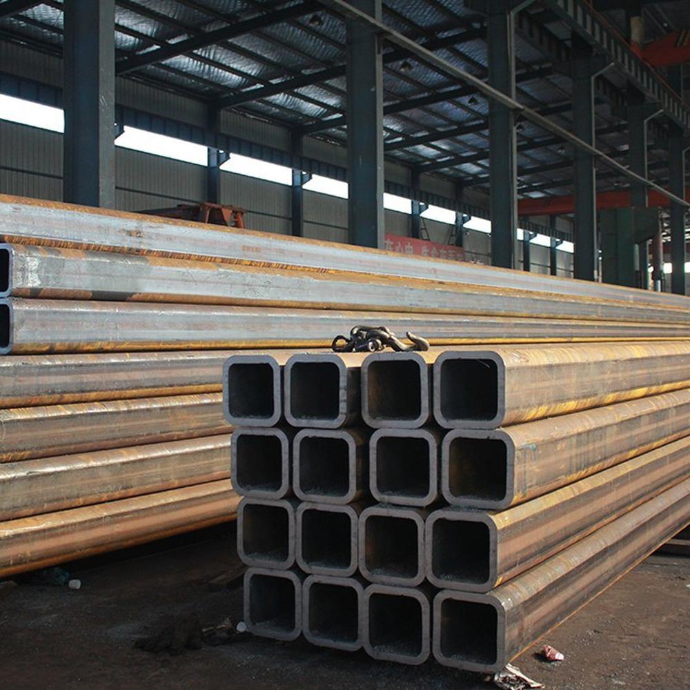 Non-oiled ASTM A500 Steel 100x100 Galvanized Square Tube Hollow Section Rectangular Pipe