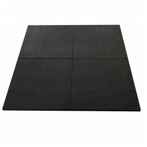 China Environmental Friendly Gym Fitness Workout Accessories Shock Absorption Rubber Flooring wholesale