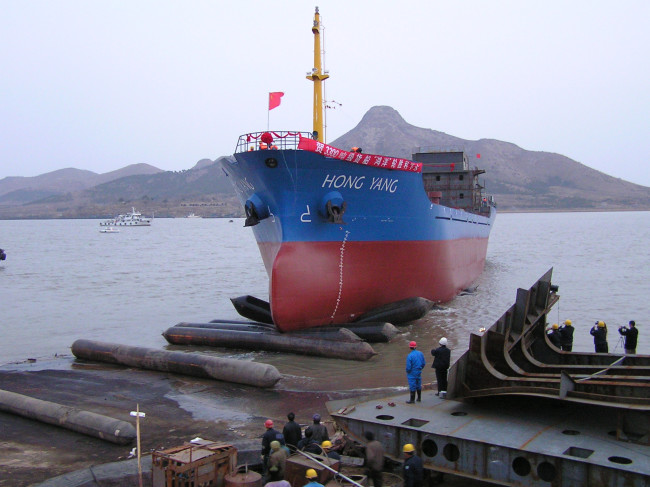 High Pressure Ship Rubber Airbag For Boat Launching And Docking