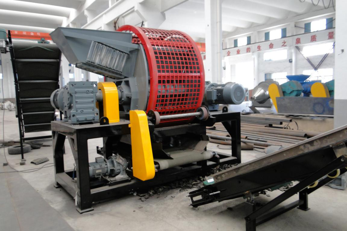 ZPS-800 Car Tire Shredder / Tire Shredder Prices，Tire Shredder, Tire Crusher,Tire Shredding Machine