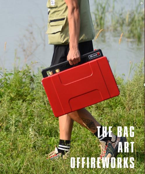 Adjustable Temperature Control Red Fox Portable camping barbecue grill